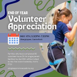 Volunteer Appreciation